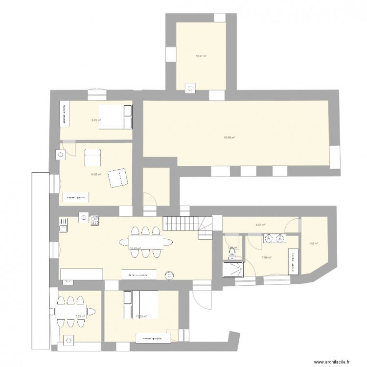 evolution 5. Plan de 0 pièce et 0 m2