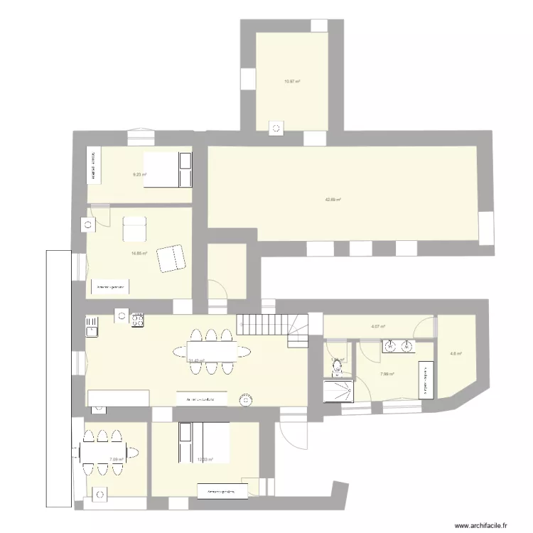 evolution 5. Plan de 