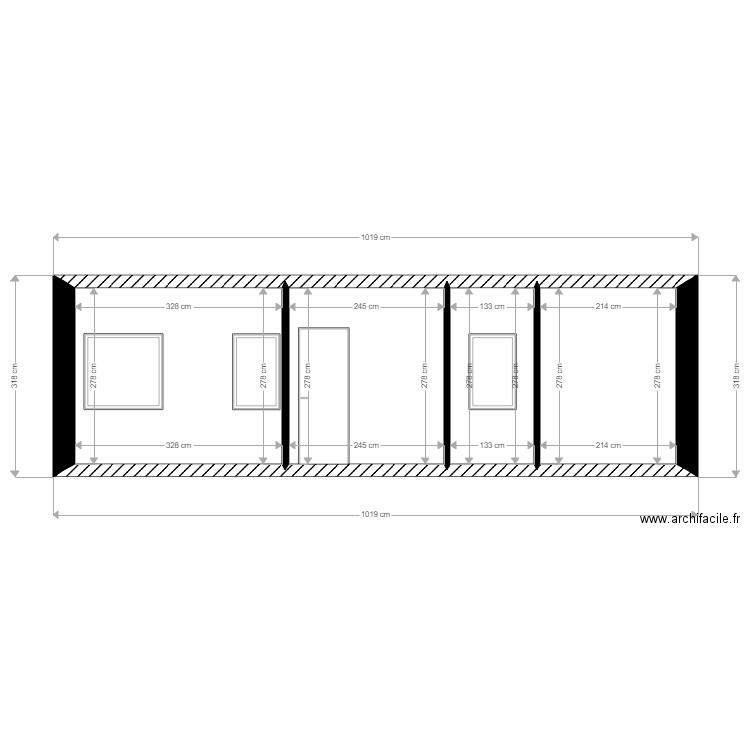 devoir 1 coupe 2. Plan de 0 pièce et 0 m2