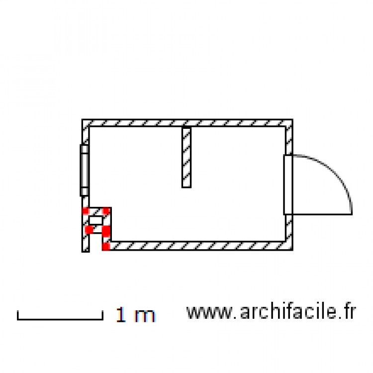 Merzouk WC. Plan de 0 pièce et 0 m2