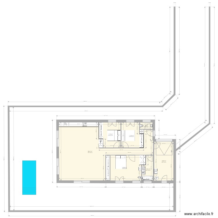 PLAN CANNET. Plan de 0 pièce et 0 m2