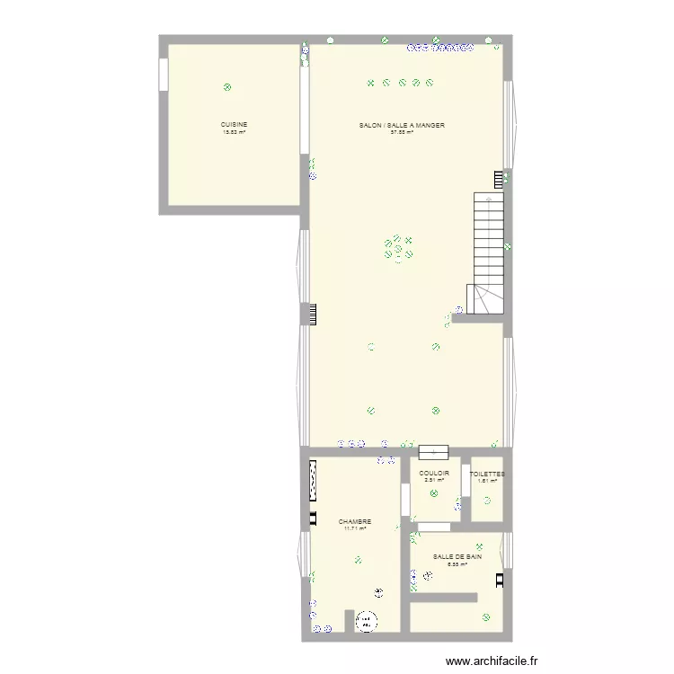 Plan maison. Plan de 