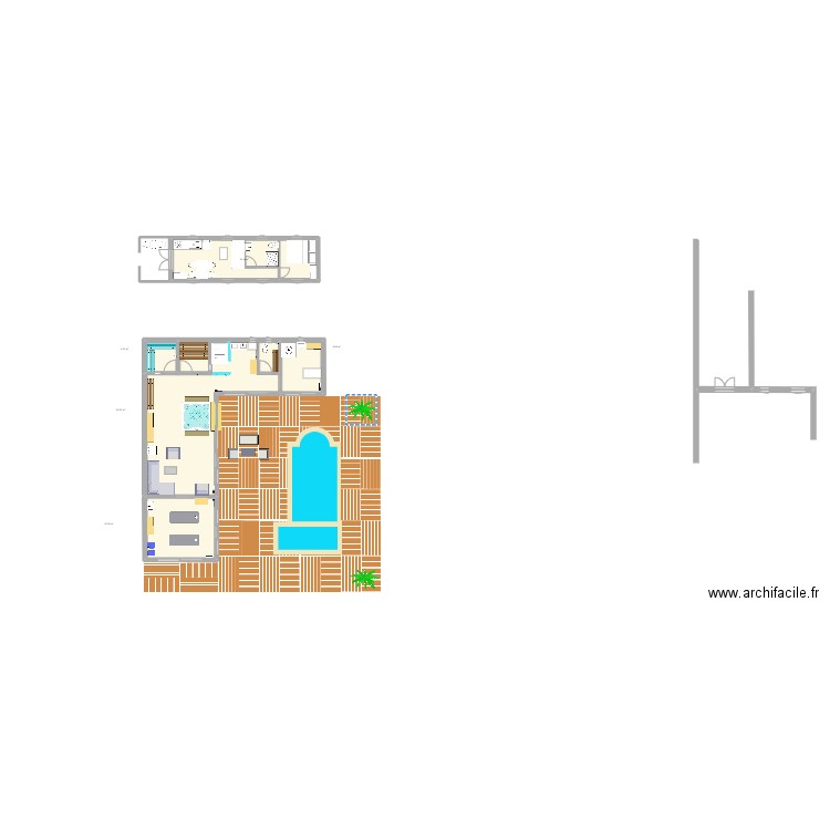 roulotte. Plan de 0 pièce et 0 m2