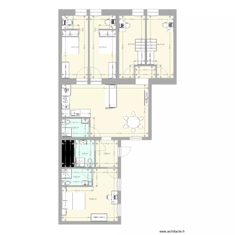 GARAY 26 5 CHAMBRE RENOVATION. Plan de GARAY 26 5 CHAMBRE RENOVATION. Plan de