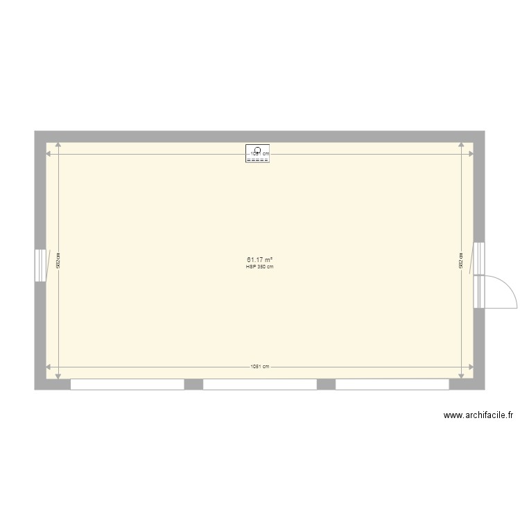 test 3p. Plan de 0 pièce et 0 m2