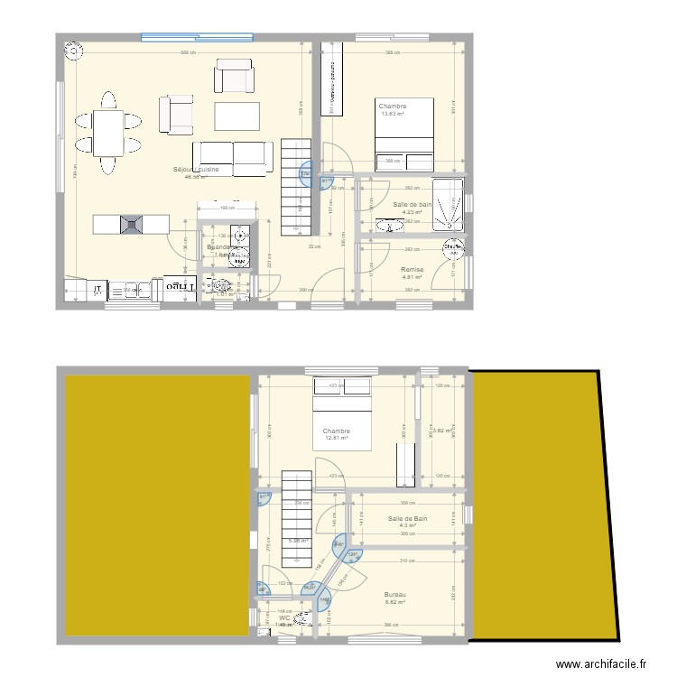 Maison Sart II. Plan de 0 pièce et 0 m2