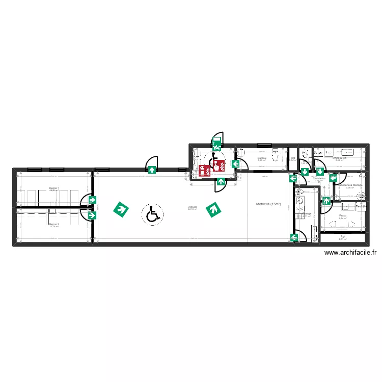Alfortville Projet V3 JORDAN EVAC. Plan de Alfortville Projet V3 JORDAN EVAC. Plan de