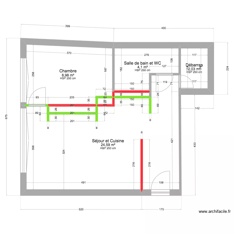 PLAN AURELIA-HOME D'AMENAGEMENT. Plan de 