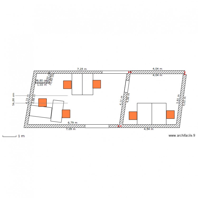 bureau 5. Plan de 0 pièce et 0 m2