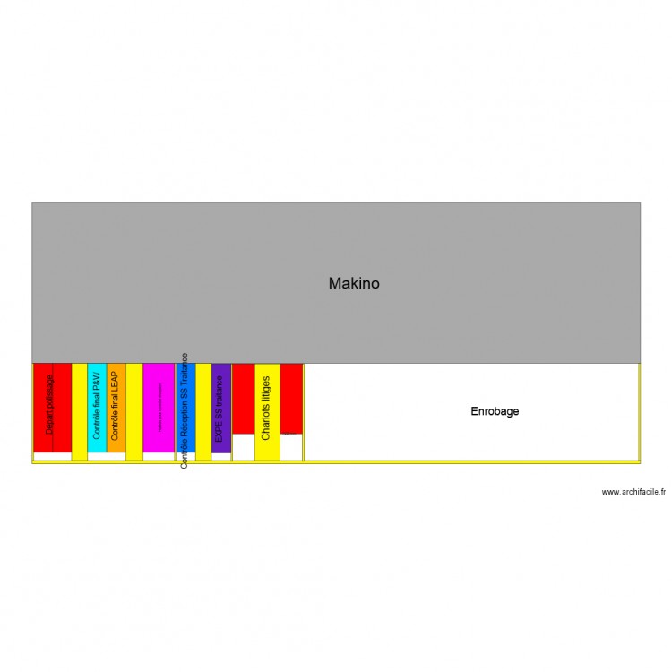 Makino. Plan de 0 pièce et 0 m2