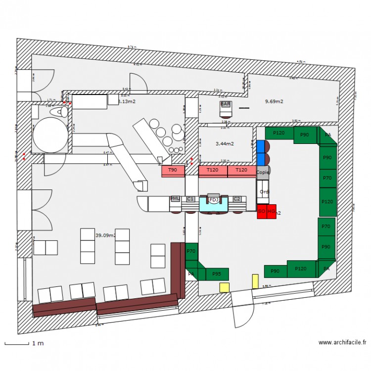 Future LPDM Meublé. Plan de 0 pièce et 0 m2