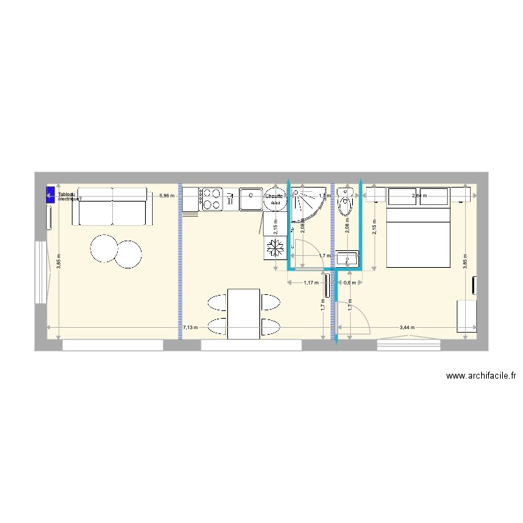 Dépendance Projet C. Plan de 0 pièce et 0 m2