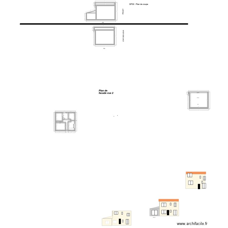 RDC Maison. Plan de 21 pièces et 356 m2