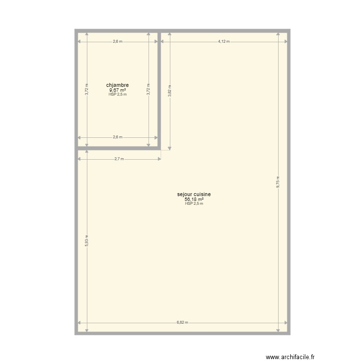 chomienne. Plan de 0 pièce et 0 m2