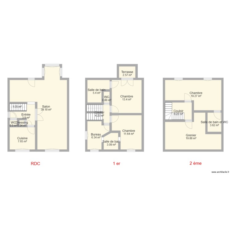 Plan. Plan de 0 pièce et 0 m2