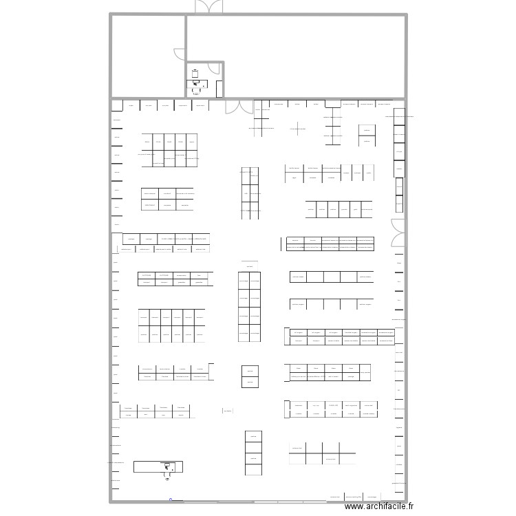 Autun 1. Plan de 3 pièces et 724 m2