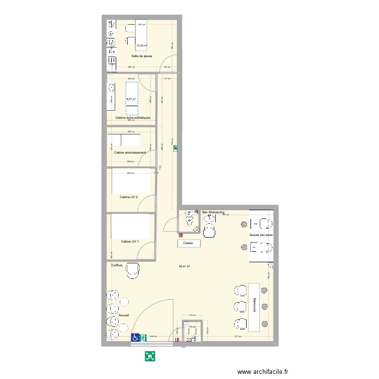 PLAN ATELIER. Plan de 0 pièce et 0 m2