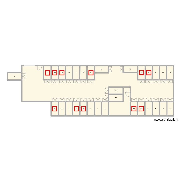 box st maur. Plan de 0 pièce et 0 m2