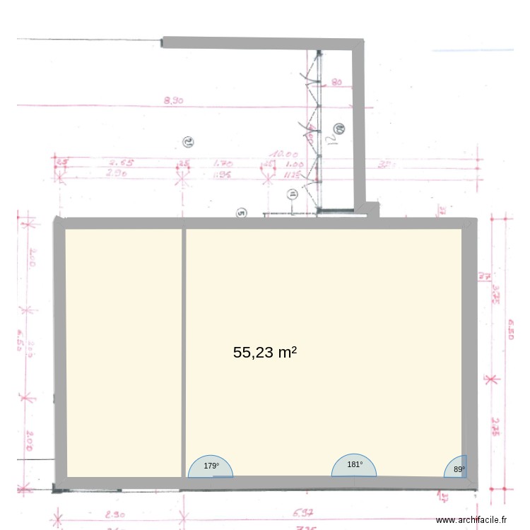 maison Rambaud . Plan de 0 pièce et 0 m2