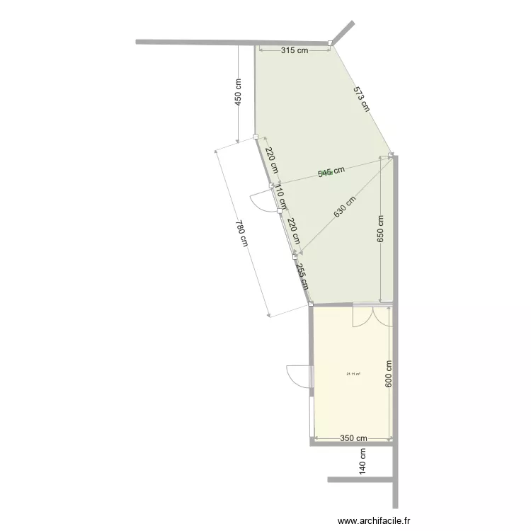 plan 03 pour toit rent&eacute;e 20200707. Plan de 