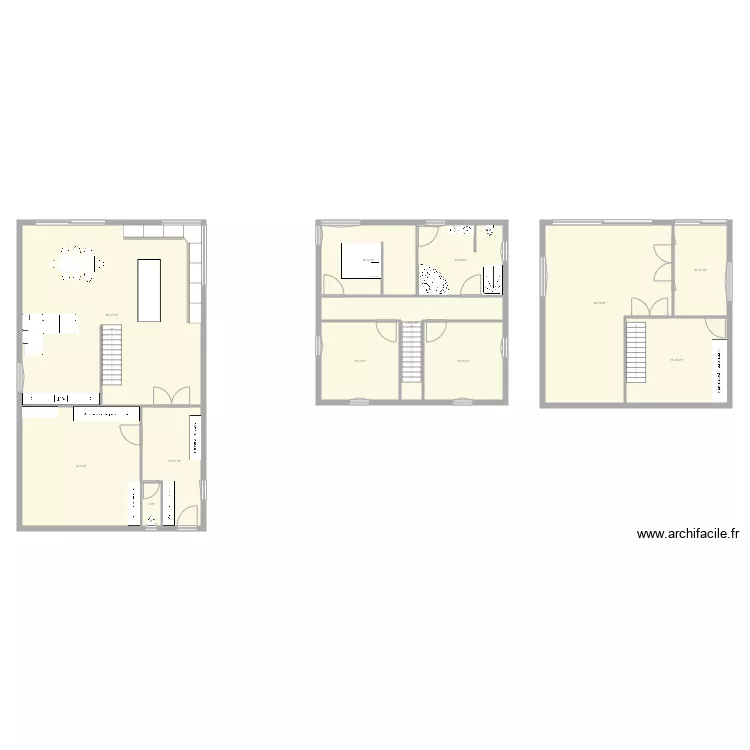 Maison Xhoris 2. Plan de 