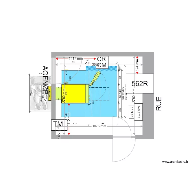 PLAN DE MASSE EXISTANT BERRE L'ETANG 368. Plan de 
