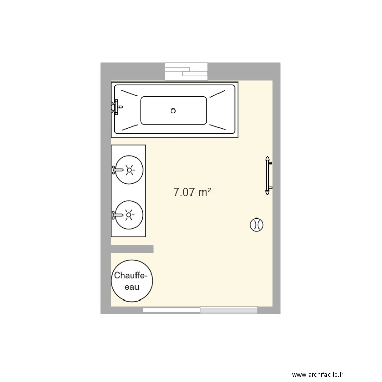 salle de bain 7. Plan de 0 pièce et 0 m2