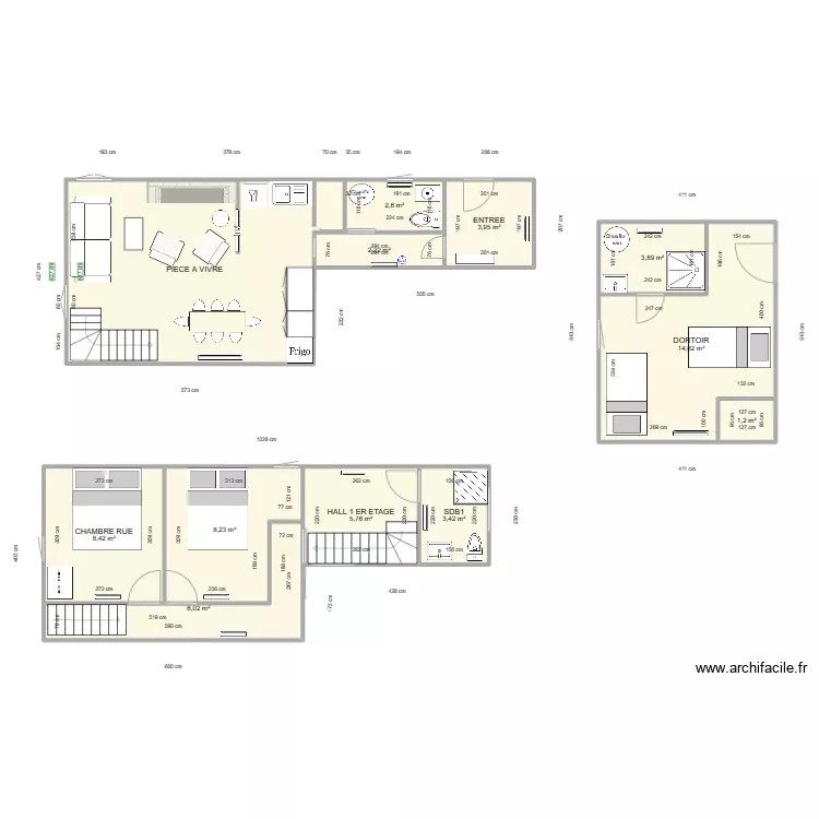 Gite Luchon. Plan de Gite Luchon. Plan de