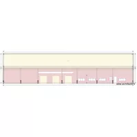 BAL Fa&ccedil;ade avant  Avec toit