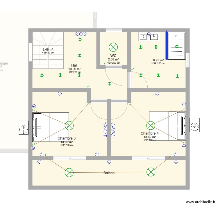 Maison Cubique CedJojo Etage elec. Plan de 0 pièce et 0 m2