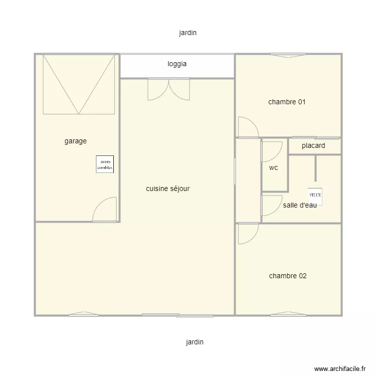 petigas am 1171. Plan de 