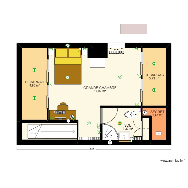 Nouveau plan rénovation. Plan de 0 pièce et 0 m2