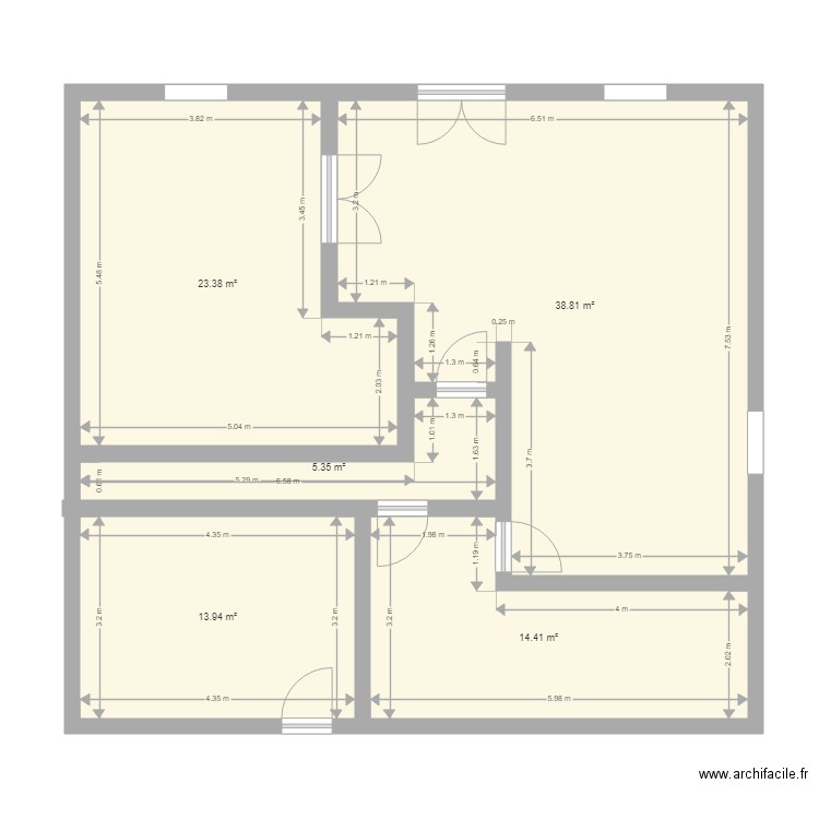 MINOT. Plan de 0 pièce et 0 m2