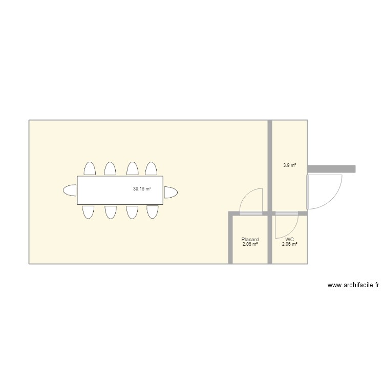 poolhouse2 0820. Plan de 0 pièce et 0 m2