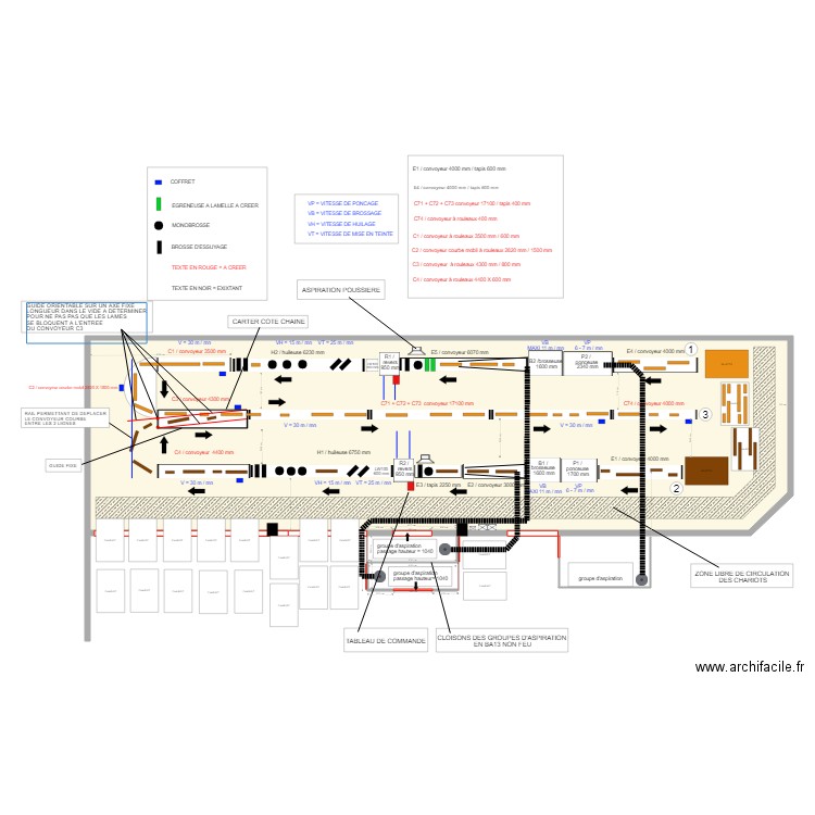 implantation production modifié V31 version sans UV avec lames de parquets. Plan de 0 pièce et 0 m2