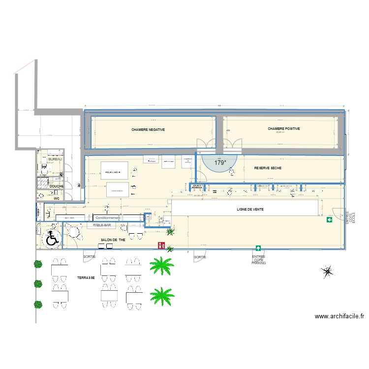 BOUL3. Plan de 6 pièces et 194 m2