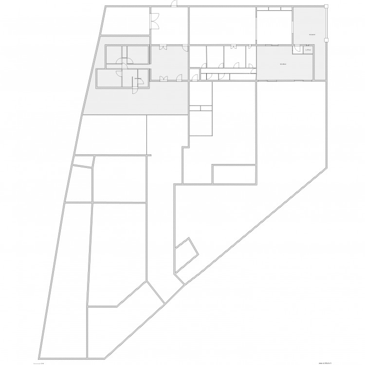 agrandissement   mh   2 chambres  rené nathalie. Plan de 0 pièce et 0 m2