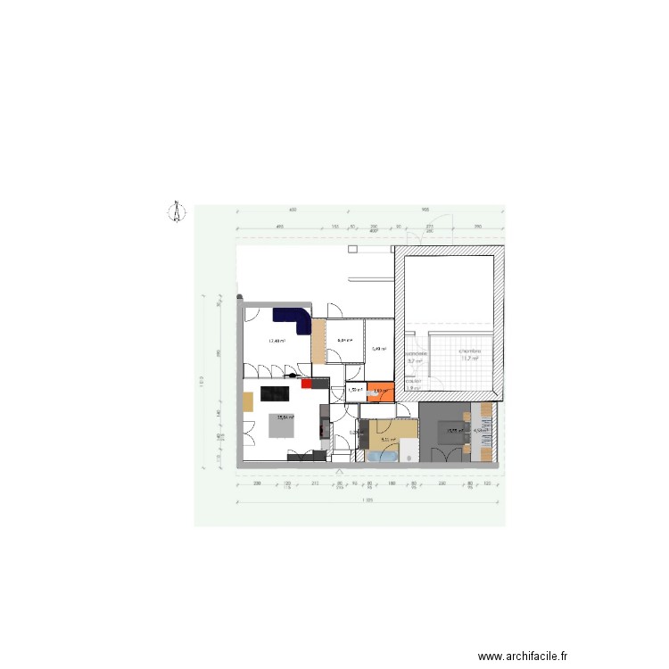 tid2. Plan de 0 pièce et 0 m2