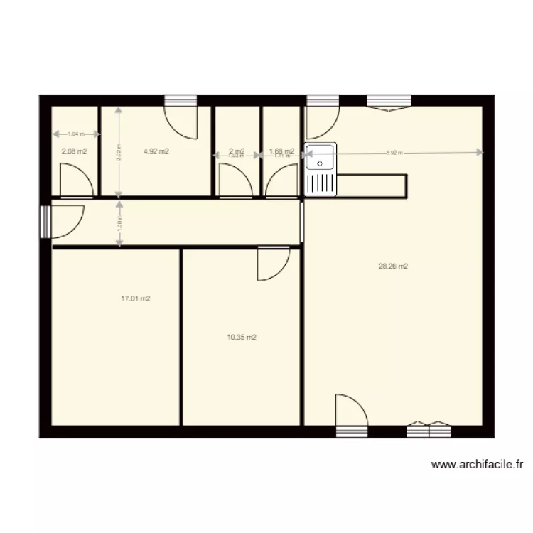 JOUSSEAUME Paimboeuf. Plan de 