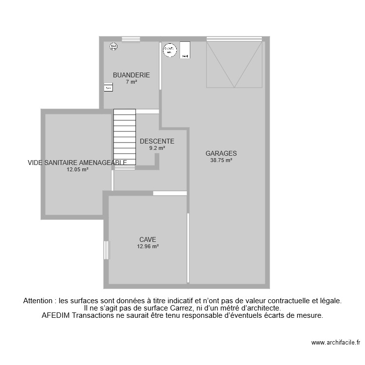 BI 5151 SOUS SOL. Plan de 0 pièce et 0 m2