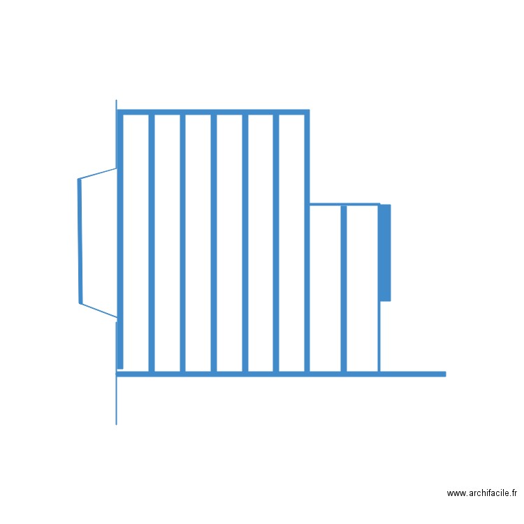 mezzanine. Plan de 0 pièce et 0 m2