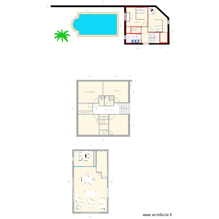 Emeline Etage. Plan de 0 pièce et 0 m2