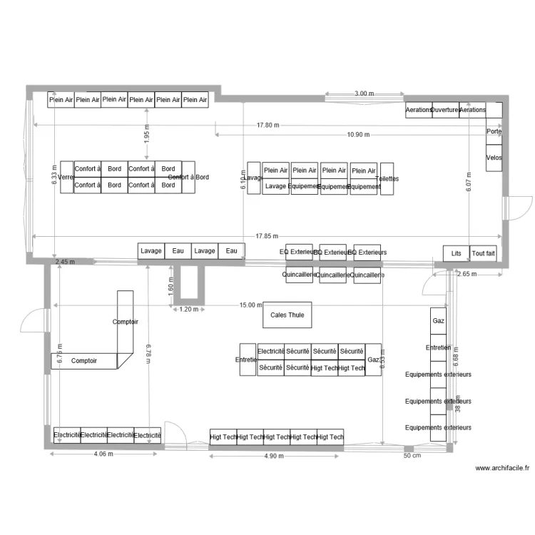 Montfaucon. Plan de 