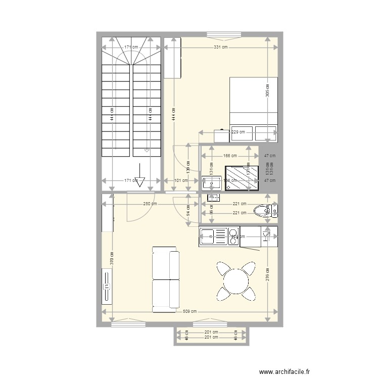 St Denis 1er. Plan de 0 pièce et 0 m2