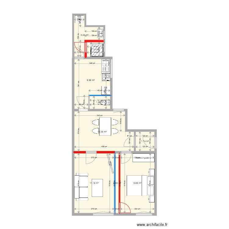 F2 Rdch. Plan de 0 pièce et 0 m2