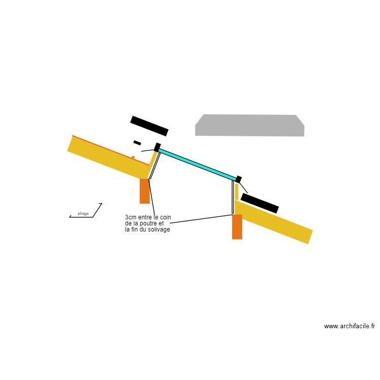 plan verrière. Plan de 0 pièce et 0 m2