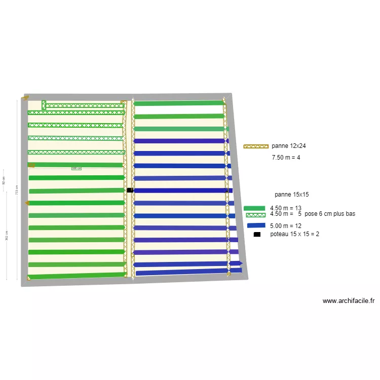 chazeau plancher 2. Plan de 