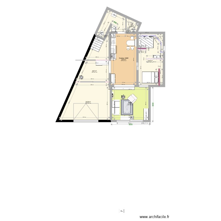 projet sous sol scudo V250421. Plan de 0 pièce et 0 m2