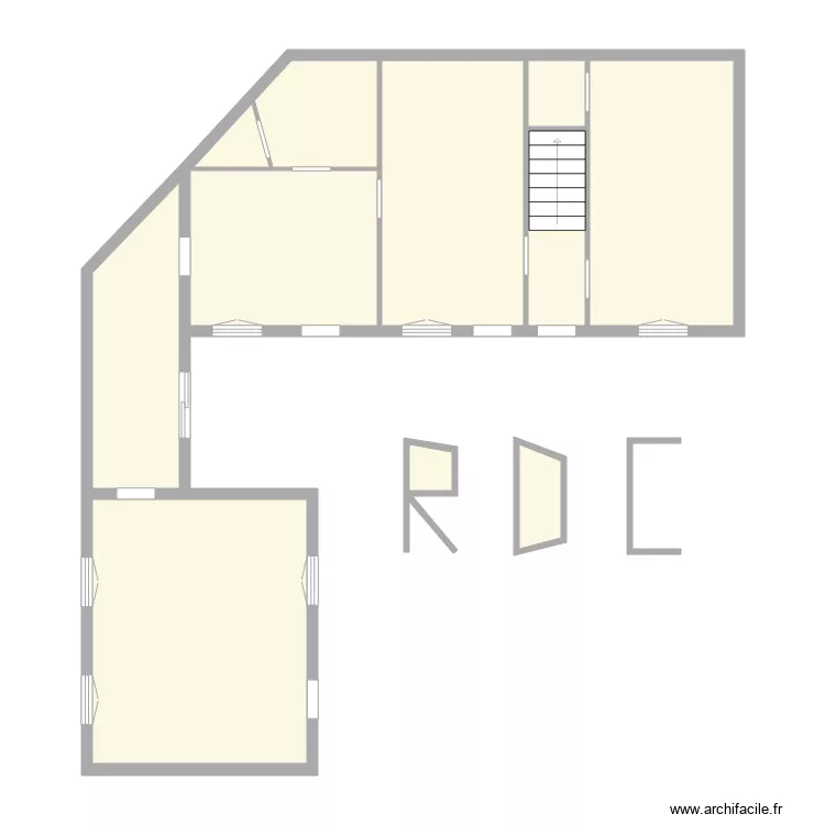 Gaultier RDC. Plan de Gaultier RDC. Plan de