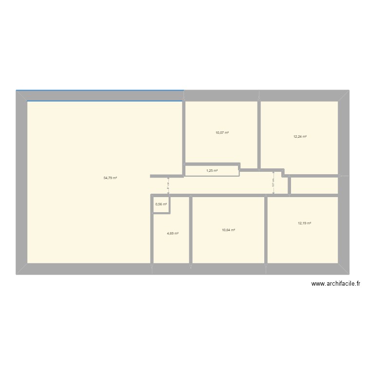 St Jean d'Illac 1. Plan de 8 pièces et 106 m2